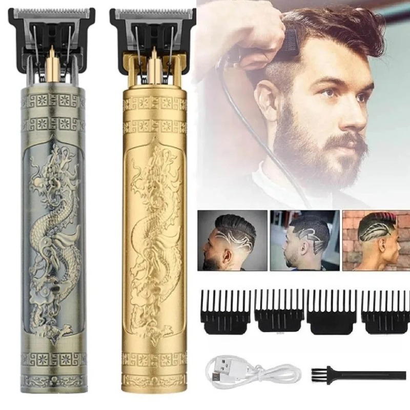 Men'S Grooming Products - เครื่องโกนหนวดไฟฟ้า T9 แบบไร้สายสำหรับผู้ชาย พร้อมหวีรองตัด 4 ขนาด