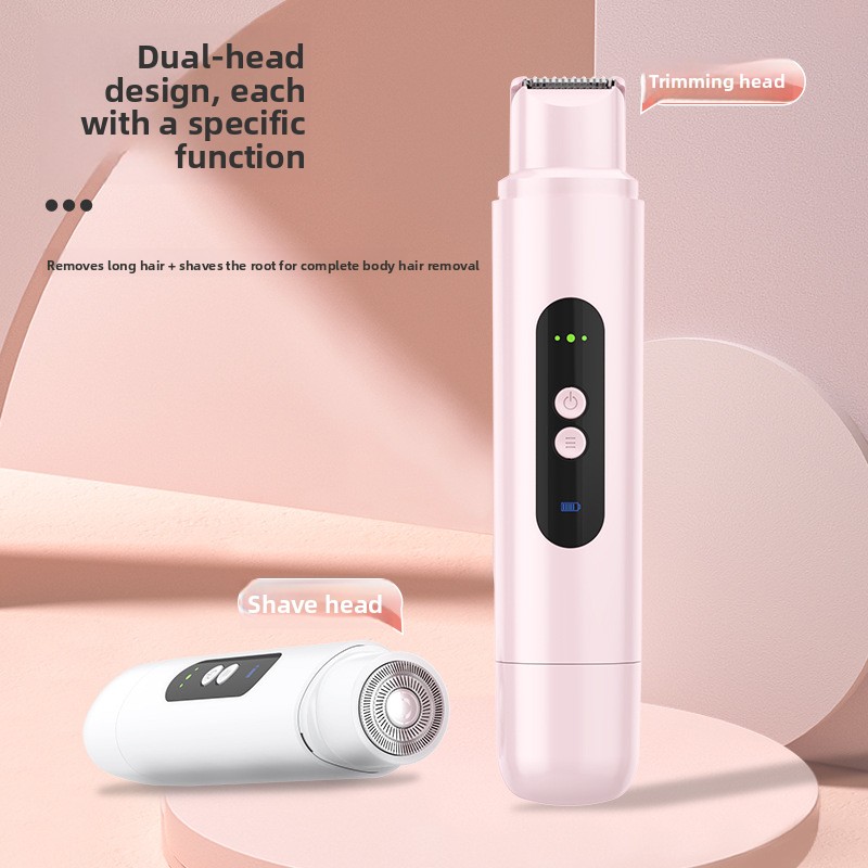 Men Grooming Armpit Hair - เครื่องโกนหนวดแบบพกพาสำหรับผู้ชายและผู้หญิง กำจัดขนทั่วร่างกาย บริเวณรักแร้ และเครื่องมือตกแต่งขนบนใบหน้า