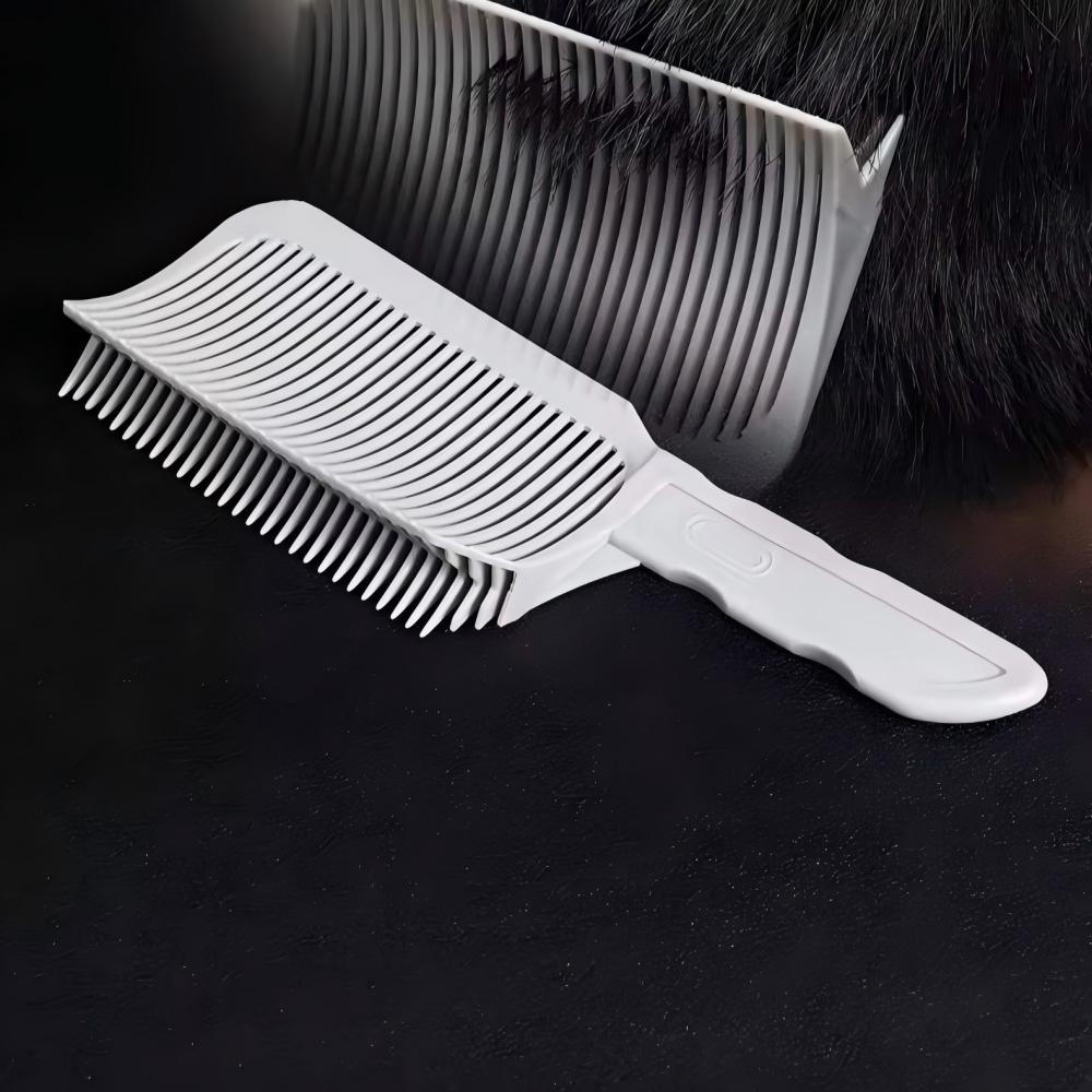 Men'S Grooming Clippers - หวีตัดผมแบบมืออาชีพ สำหรับช่างตัดผม หวีแบนสำหรับตัดผมทรงเฟด สำหรับผู้ชาย ทนความร้อน แปรงเฟด