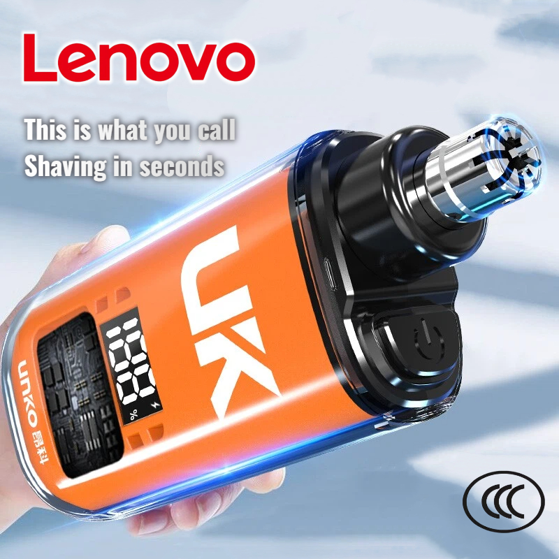 Men'S Grooming Clippers - เครื่องตัดขนจมูกและหู Lenovo สำหรับผู้ชาย แบบชาร์จ Type-C พกพาสะดวก