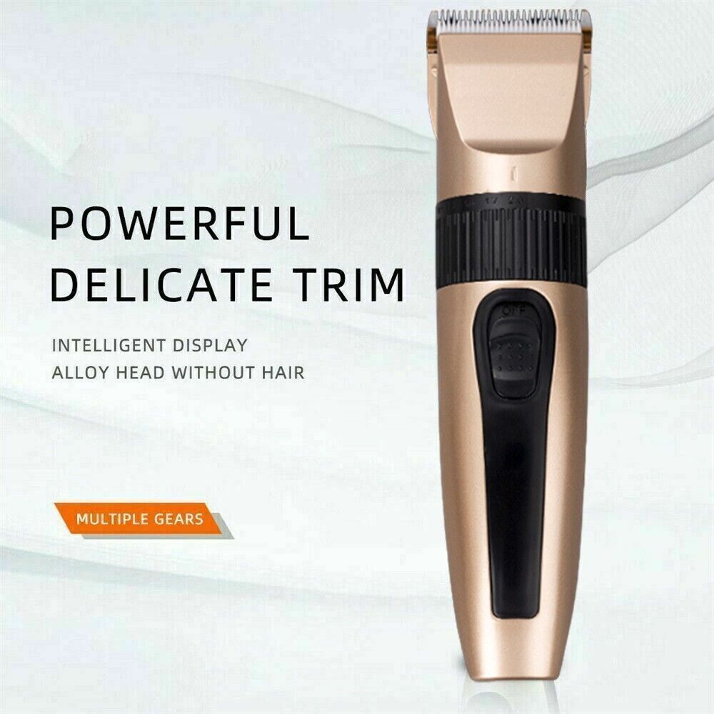 Men'S Grooming Clippers - ชุดเครื่องตัดผมไร้สายแบบมืออาชีพ, 4 หัวตัด 3-12 มม., ใบมีดเซรามิกที่อ่อนโยนต่อผิว,