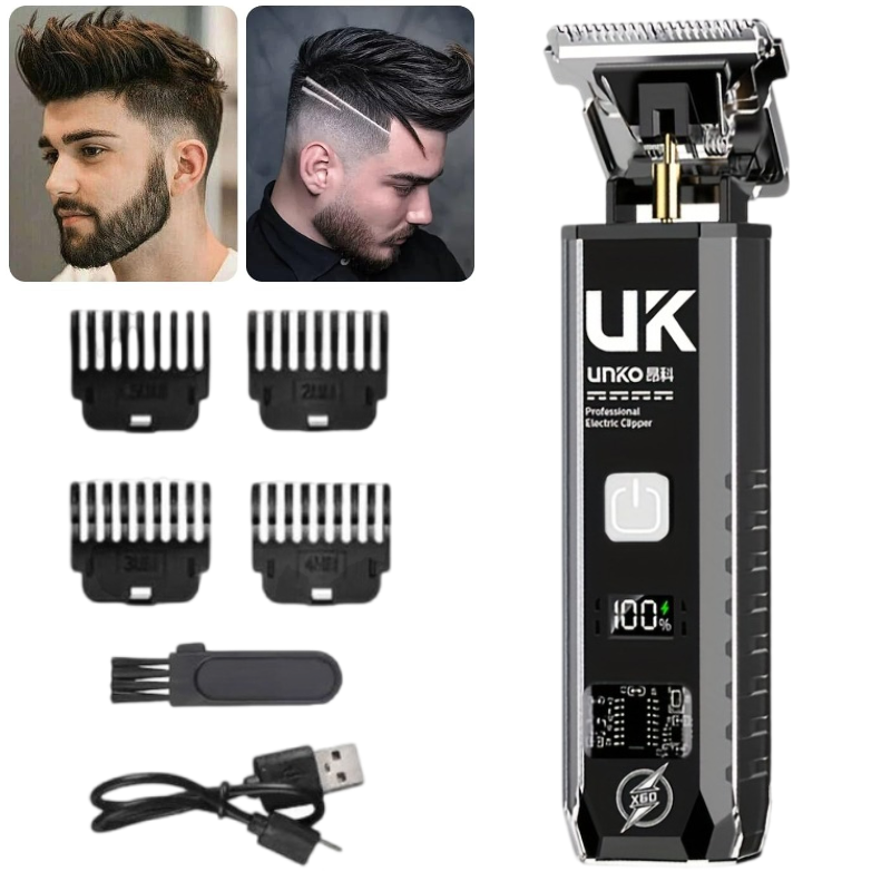 Men'S Grooming Products - เครื่องตัดขนหนวดไฟฟ้า T9 แบบไร้สายสำหรับผู้ชาย พร้อมหวี 4 ขนาด