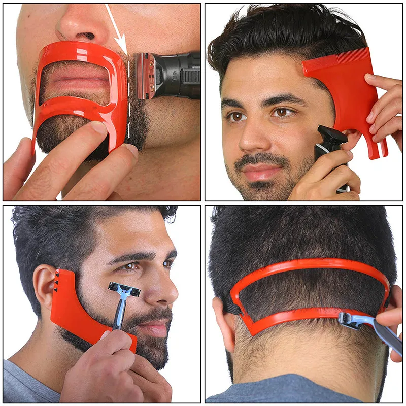 2/4Pcs Men's Beard CombsผมTrim - Men'S Grooming Clippers บทวิจารณ์และราคา