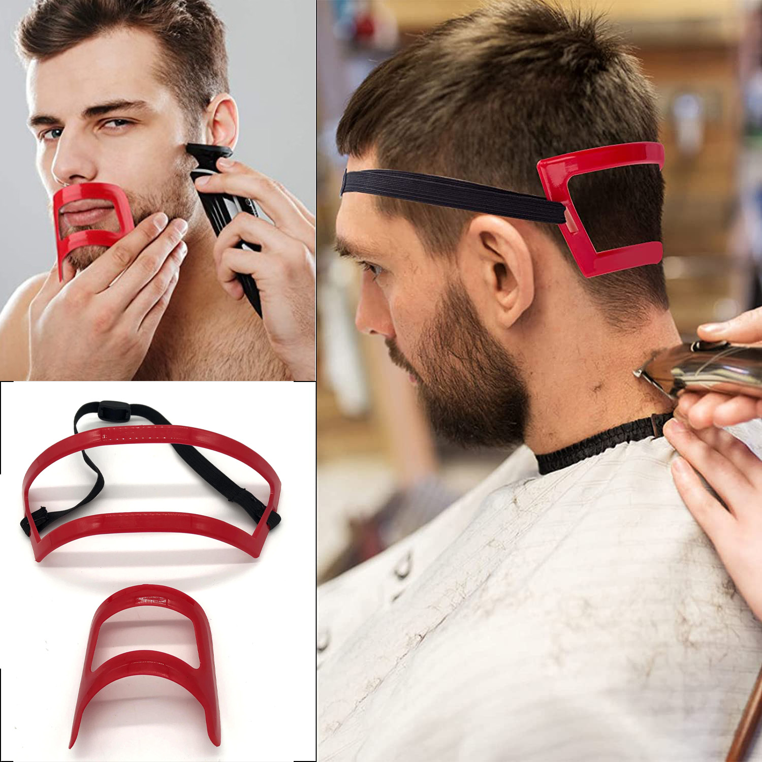 2/4Pcs Men's Beard CombsผมTrim - Men'S Grooming Clippers บทวิจารณ์และราคา