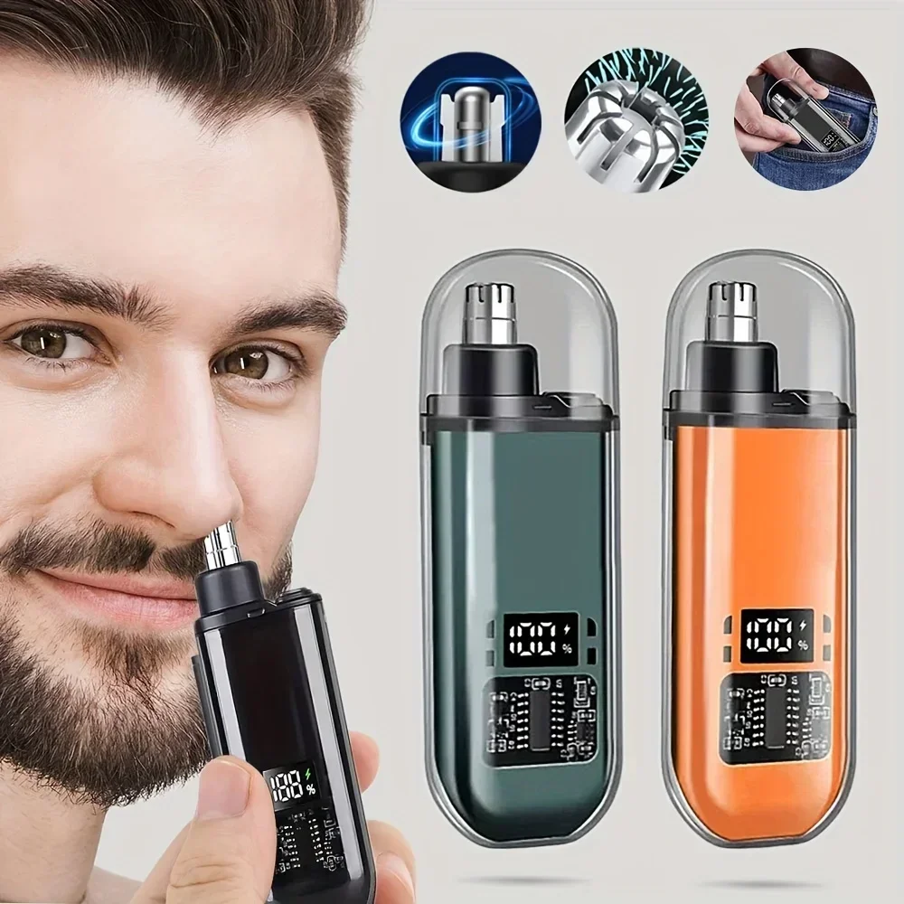 USB C เครื่องตัดขนจมูกแบบชาร์จ - Mens Grooming Kit Bag บทวิจารณ์และราคา