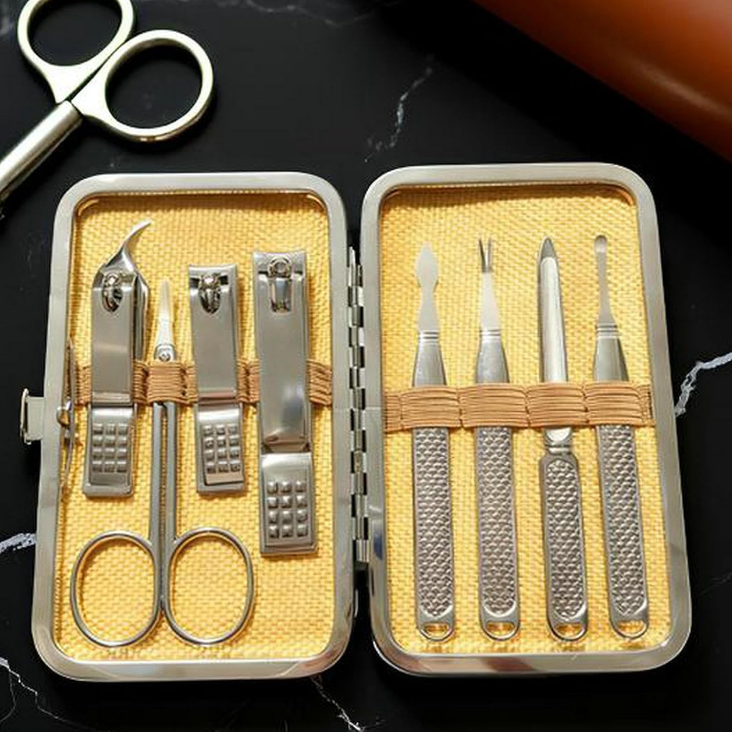 ชุดทำเล็บสำหรับผู้ชายและผู้หญิ - Mens Grooming Kit Bag บทวิจารณ์และราคา
