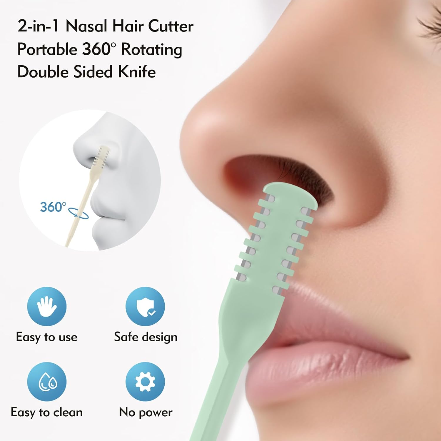5/20/50 ชิ้น ที่ตัดขนจมูก 2-in - Men'S Grooming Clippers บทวิจารณ์และราคา