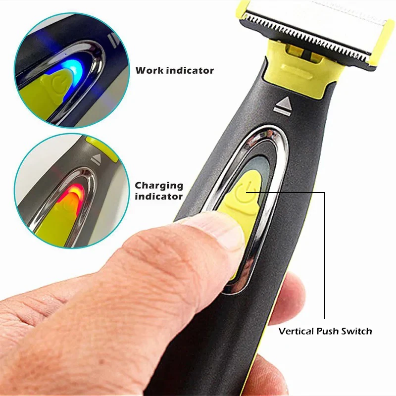 เครื่องโกนหนวดไฟฟ้าแบบพกพา ชาร - Men Grooming Armpit Hair บทวิจารณ์และราคา
