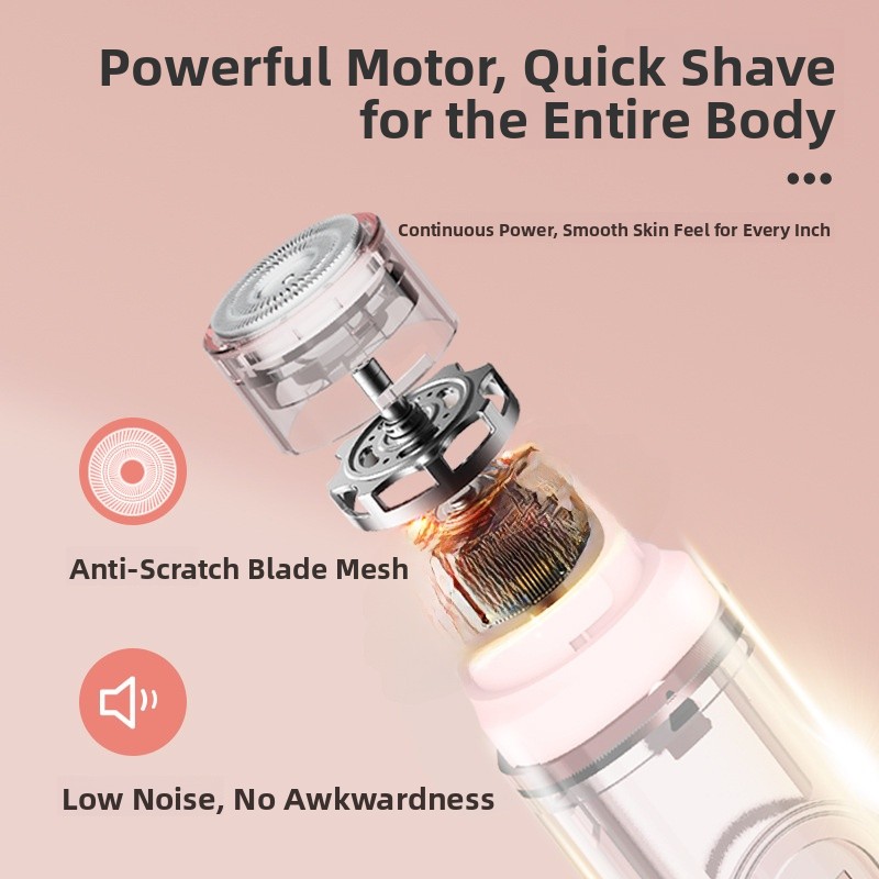 เครื่องโกนหนวดแบบพกพาสำหรับผู้ - Men Grooming Armpit Hair บทวิจารณ์และราคา