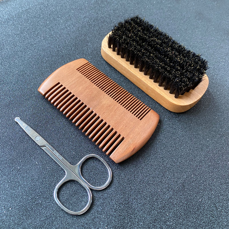 ชุดดูแลเคราสำหรับผู้ชาย, แปรงป - Mens Grooming Kit Bag บทวิจารณ์และราคา