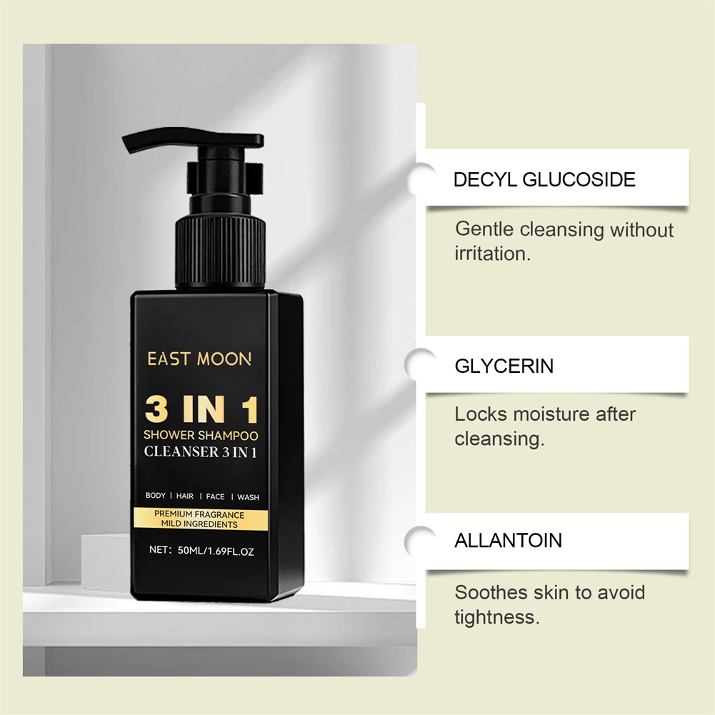 50 มล. 3 อิน 1 แชมพู โฟมล้างหน - Face Wash Mens บทวิจารณ์และราคา
