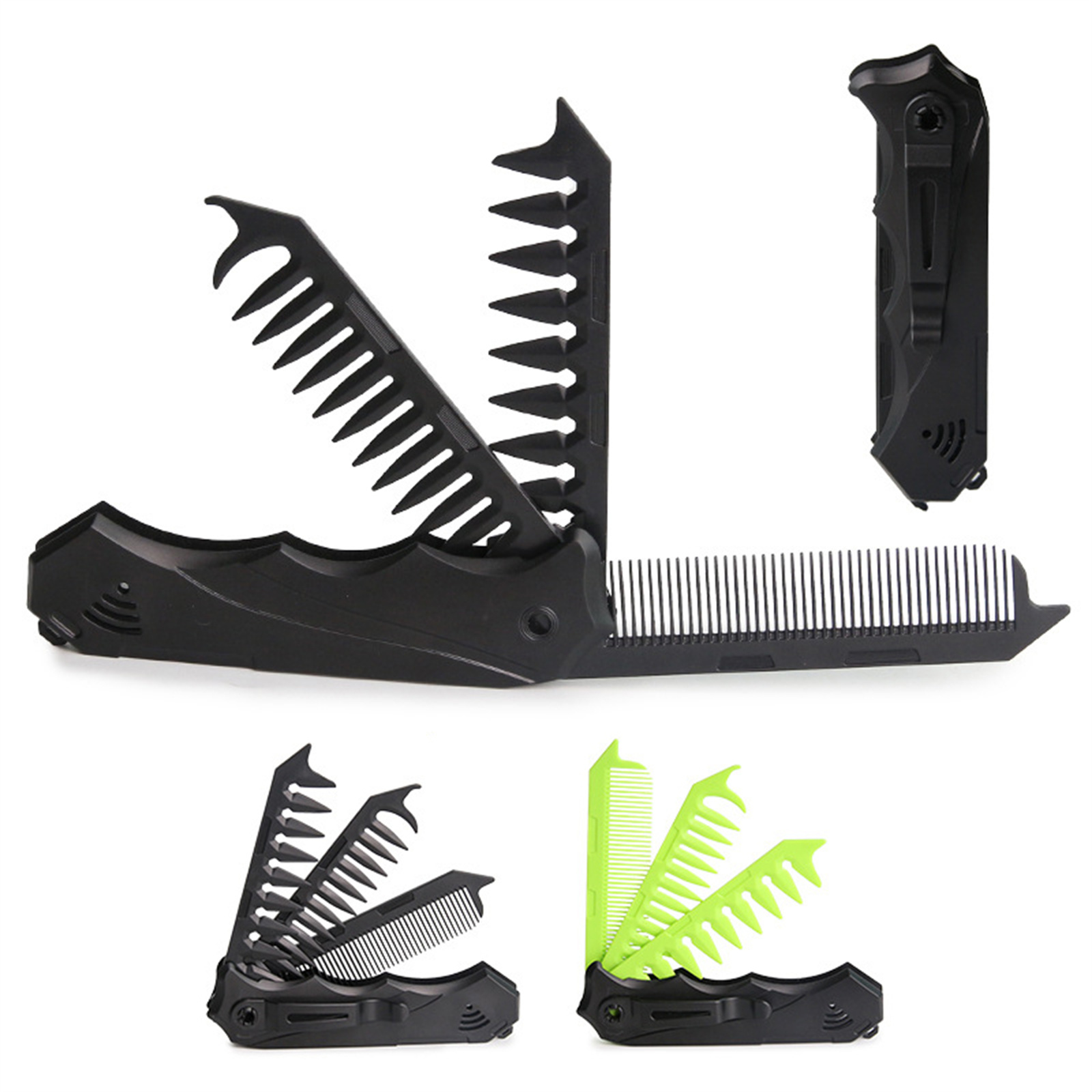 หวีพับได้สองด้าน สำหรับผู้ชายแ - Men'S Grooming Products บทวิจารณ์และราคา