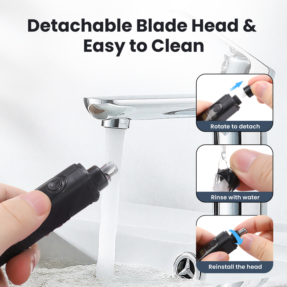 เครื่องตัดขนจมูกแบบชาร์จไฟได้แ - Men'S Grooming Hair Removal บทวิจารณ์และราคา