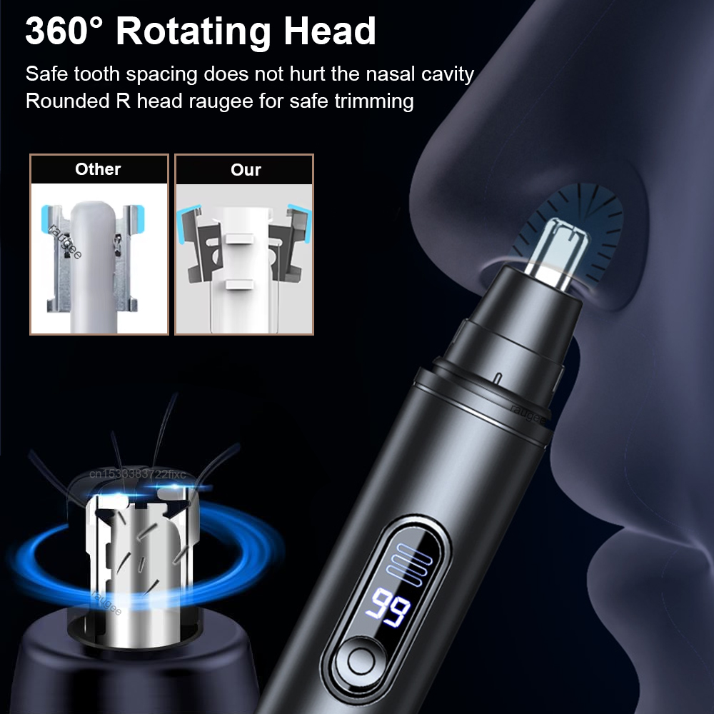 เครื่องตัดขนจมูกขนาดเล็กแบบชาร - Men'S Grooming Clippers บทวิจารณ์และราคา