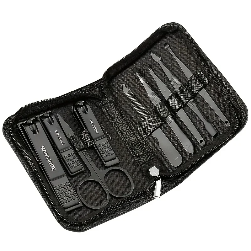 ชุดทำเล็บมือและเล็บเท้า 9 ชิ้น - Men'S Grooming Products บทวิจารณ์และราคา