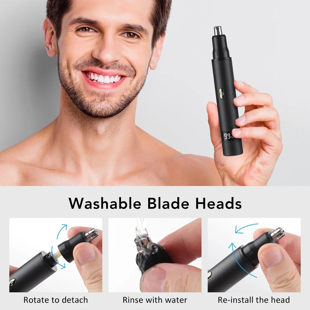 เครื่องตัดขนจมูกสำหรับผู้ชาย 3 - Mens Grooming Kit Bag บทวิจารณ์และราคา