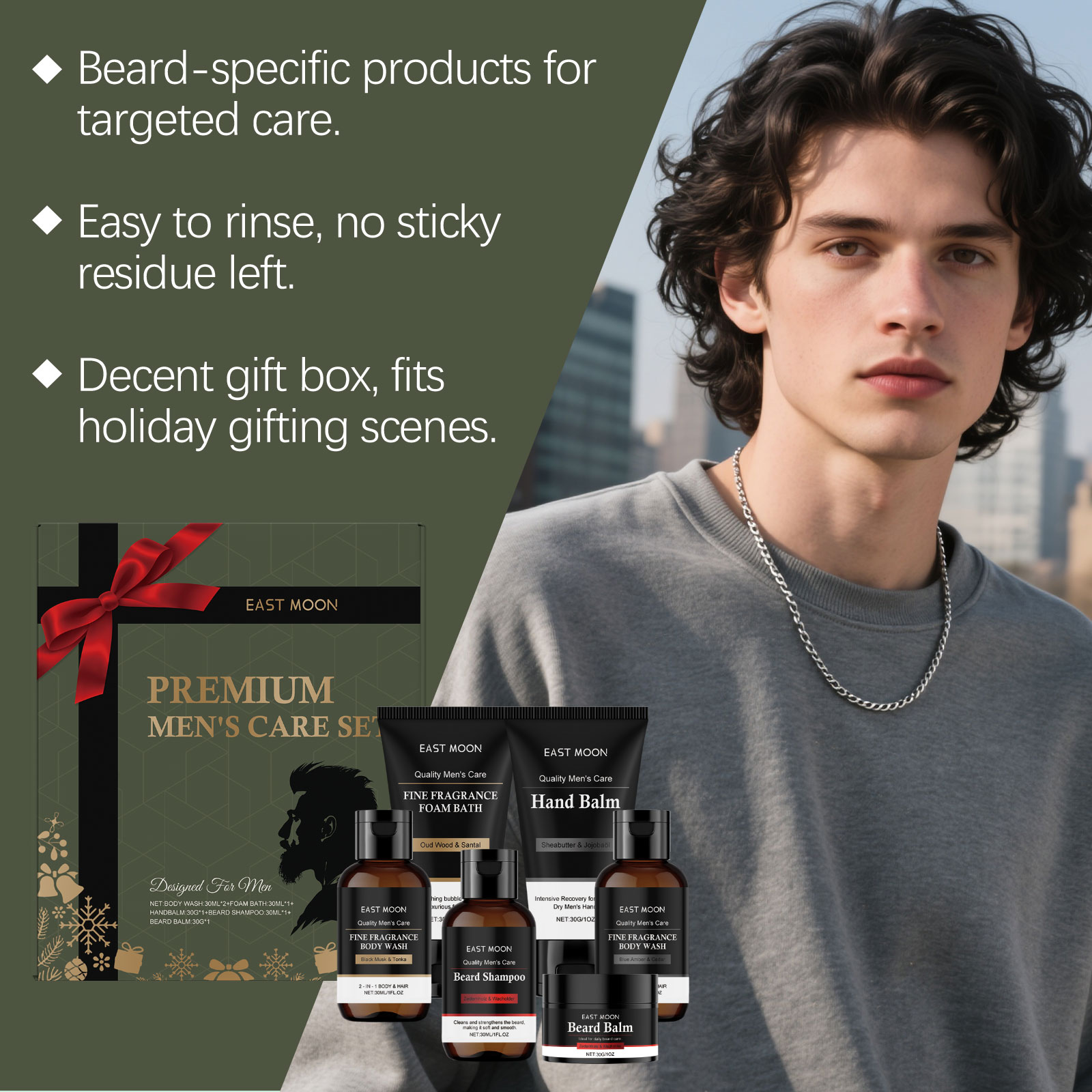 ชุดผลิตภัณฑ์ดูแลส่วนบุคคลสำหรั - Face Wash Mens บทวิจารณ์และราคา