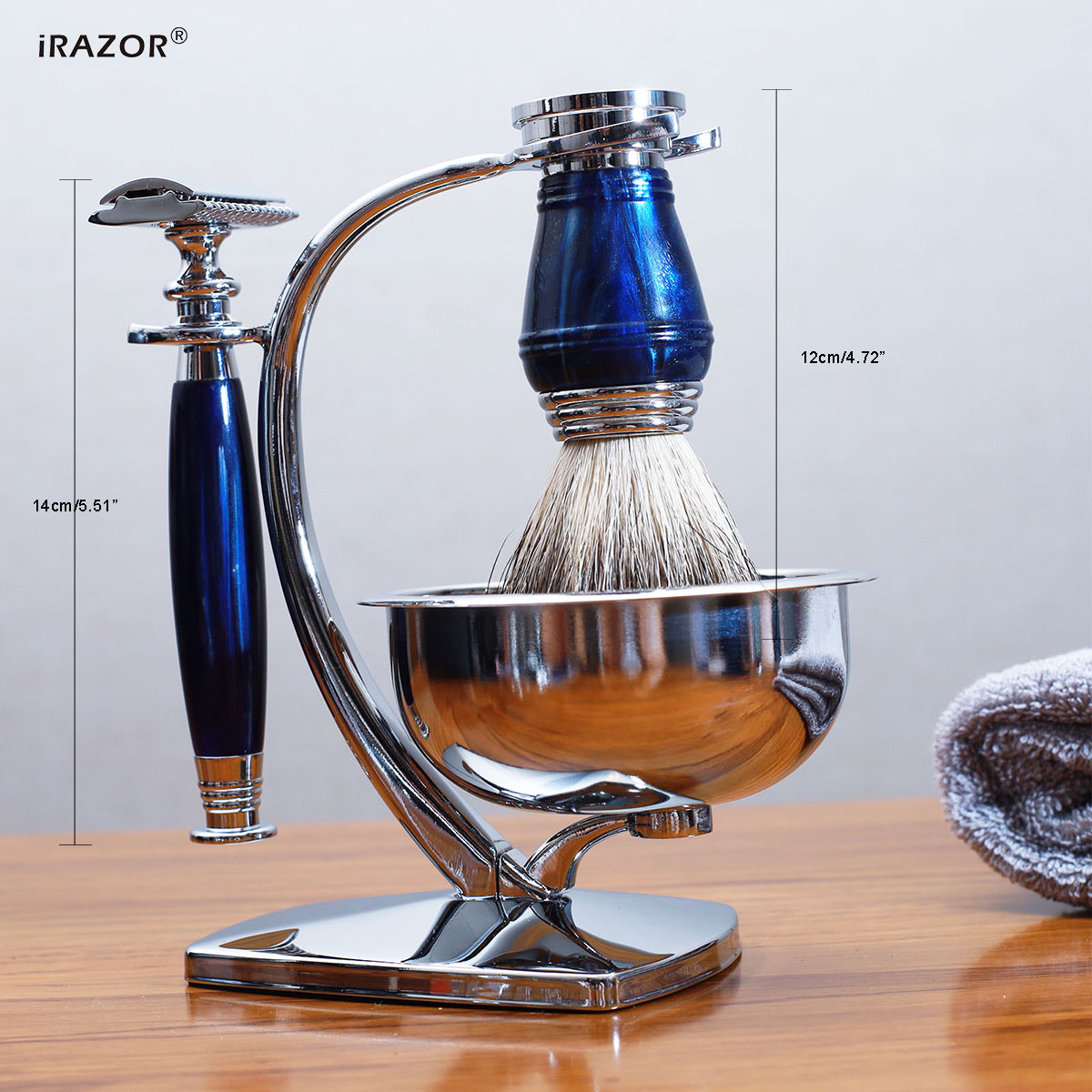 iRAZOR ชุดโกนหนวดหรูหราสำหรับผ - Men'S Grooming Set Gift บทวิจารณ์และราคา