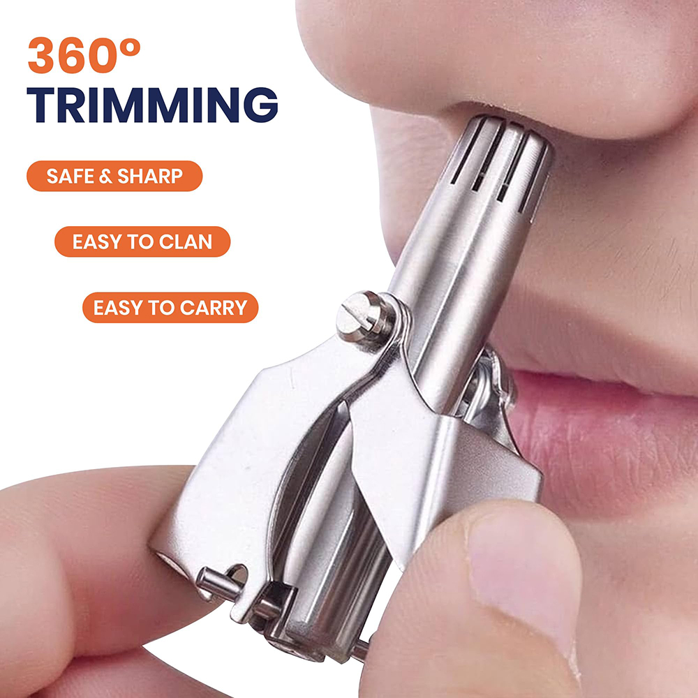 เครื่องตัดขนจมูกและขนหูแบบพกพา - Men'S Grooming Hair Removal บทวิจารณ์และราคา