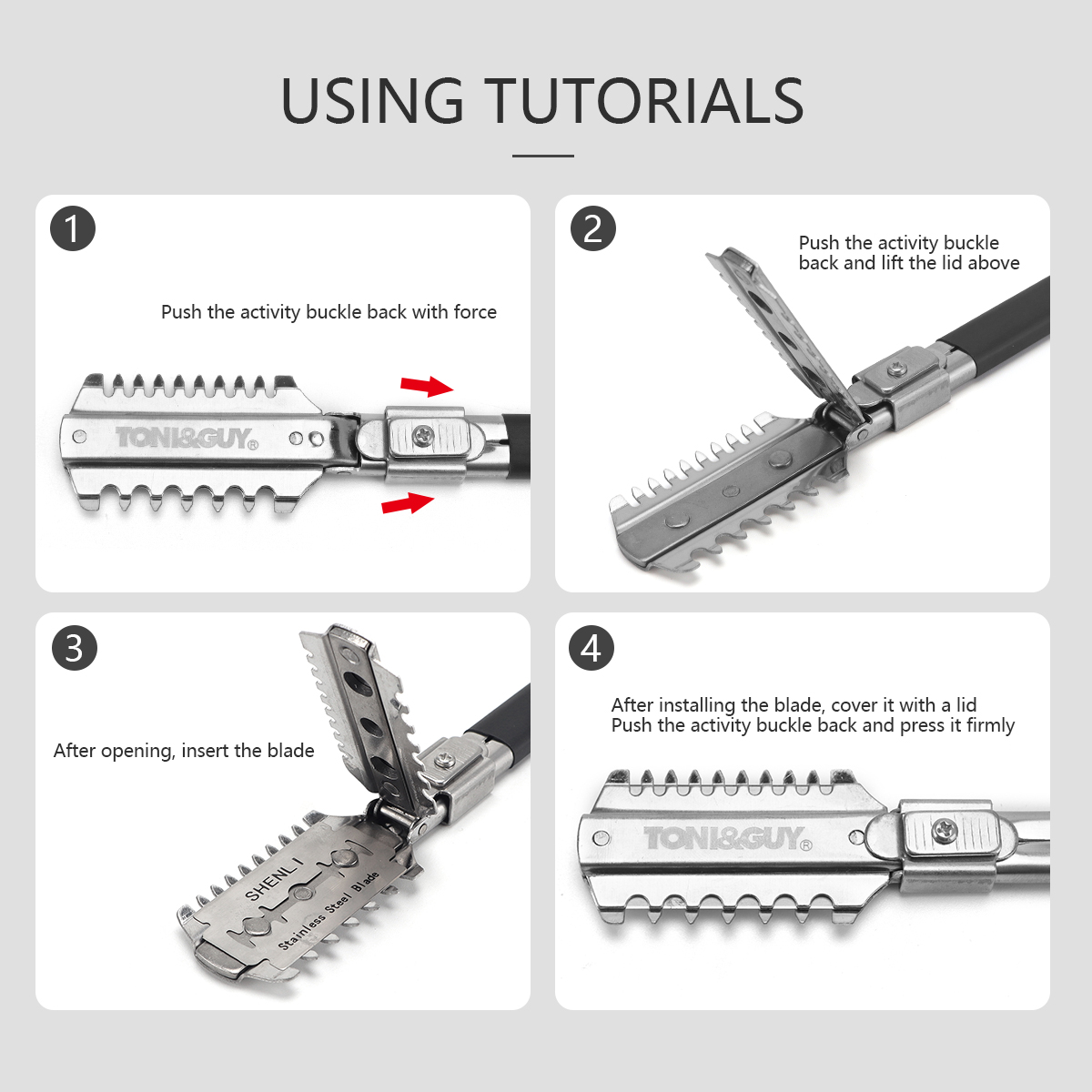 มีดโกนสองคมสำหรับตัดผม ใบมีดโก - Men'S Grooming Clippers บทวิจารณ์และราคา