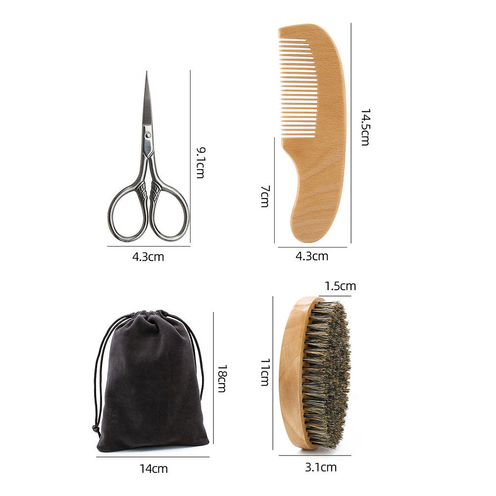 ชุดดูแลหนวดเคราสำหรับผู้ชาย 1  - Men'S Grooming Set Gift บทวิจารณ์และราคา