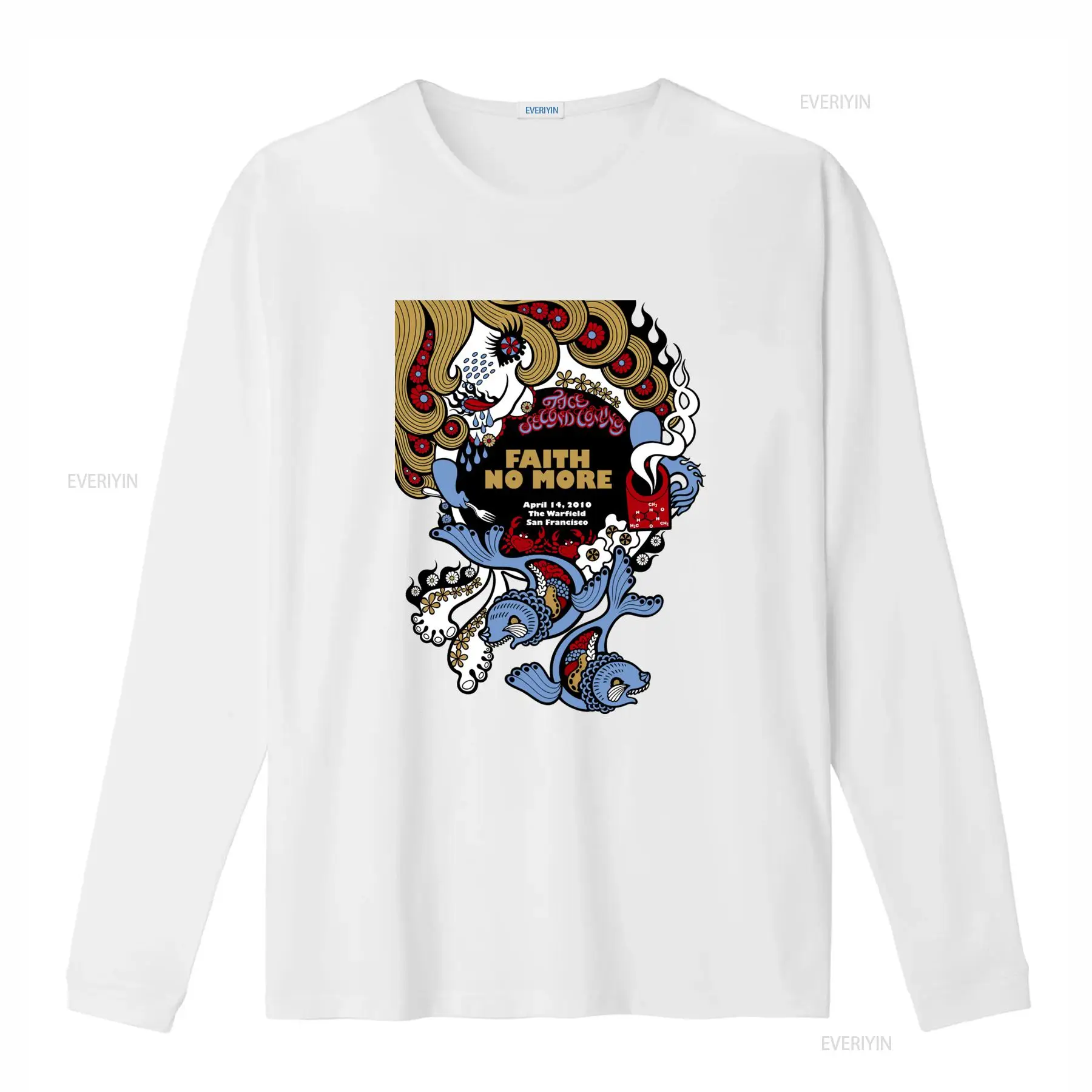 เสื้อยืด Faith No More ลายหน้า - Face Wash Mens บทวิจารณ์และราคา